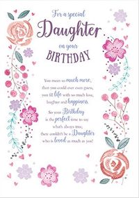 Tap to view Special Daughter Birthday Card