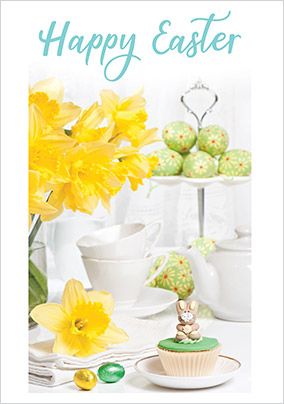 Easter Afternoon Tea Card