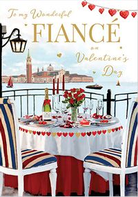 Tap to view Wonderful Fiancé Valentine's Card