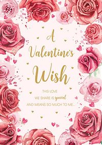 Tap to view A Valentine's Wish Card