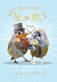 Tied The Knot Wedding Card 1