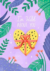 Tap to view Wild About You Anniversary Card