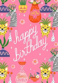 Tap to view Happy Birthday Plants Card