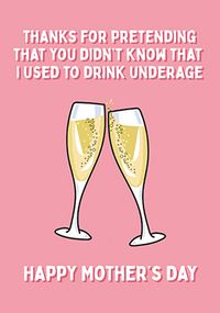 Tap to view Underage Drink Mother's Day Card