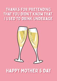 Tap to view Underage Drink Mother's Day Card