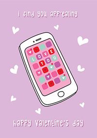 Tap to view Find You App'ealing Valentine Card