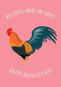 Tap to view Big Cocks Anniversary Card