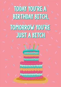 Tap to view Birthday Bit*h Card