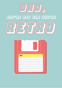 Tap to view Retro Dad Birthday Card