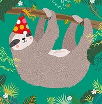 Boy's Sloth Card