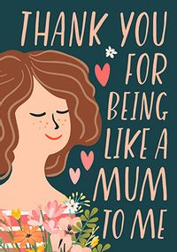 Like a Mum Mother's Day Card