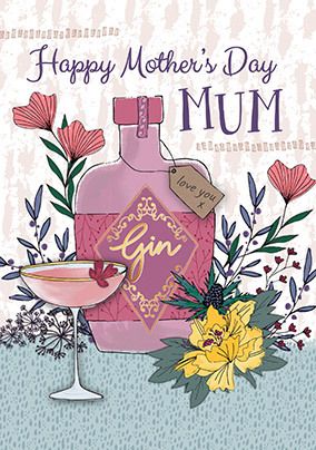 Mother's Day Gin Card