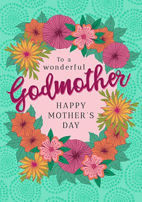 Happy Mothers Day To My Godmother Wonderful Godmother Mother's Day Card | Funky Pigeon Happy Mothers Day To My Godmother Wonderful Godmother Mother's Day Card | Funky Pigeon