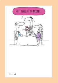 Aperitif Birthday Card