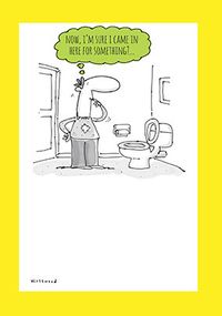Forgetful Birthday Card