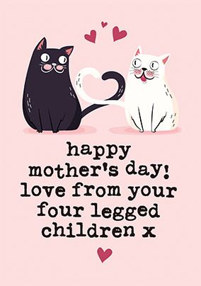 Animals Mother's Day Card