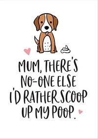 Tap to view No One I'd Rather Mother's Day Card