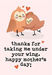 Tap to view Under Your Wings Mother's Day Card