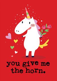 The Horn Valentine's Day Card