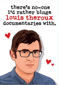 Binge Documentaries Valentine's Day Card