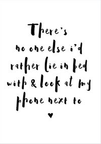 Tap to view Look at My Phone Valentine's Day Card