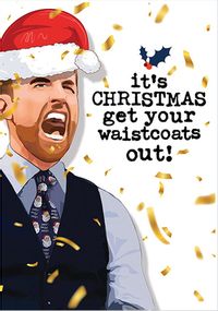 Waistcoat Christmas Card