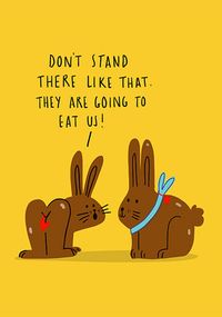Tap to view Going To Eat Us Funny Easter Card