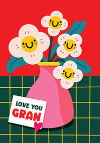 Love You Gran Mother's Day Card