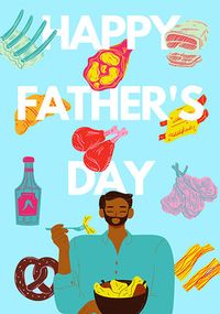Tap to view Happy Father's Day Foods Card