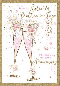 Tap to view Sister & Brother-In-Law on Your Anniversary Card