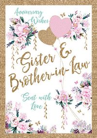 Tap to view Sister & Brother in Law Anniversary Card
