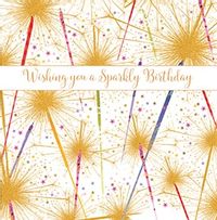 Sparkly Birthday Card