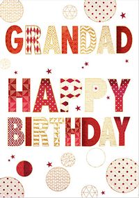 Tap to view Grandad Happy Birthday Card