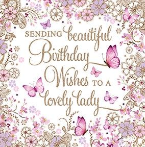 Beautiful Birthday Wishes Card