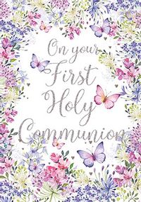 Your First Holy Communion Card