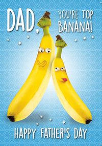 Tap to view Top Banana Father's Day card