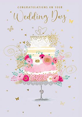Congratulations on your Wedding Card