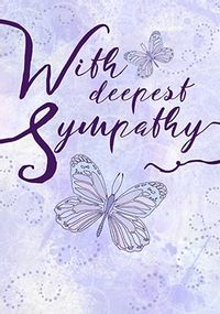 Tap to view With Deepest Sympathy Card