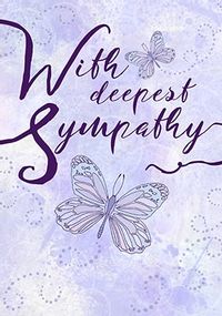 With Deepest Sympathy Card