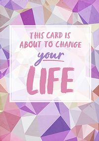 Tap to view About To Change Your Life...Grandma To Be Card