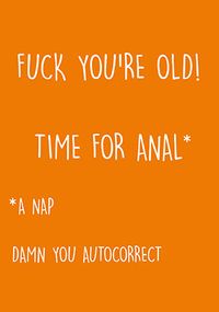 Tap to view Time For a Nap Birthday Card