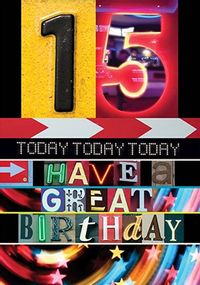 Tap to view 15 Today Birthday Card