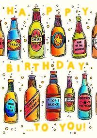 Birthday Beers Card