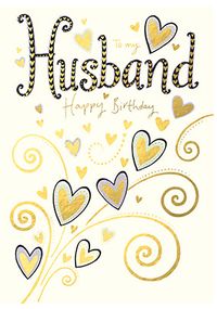 Tap to view Husband Happy Birthday Card - Neapolitan