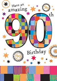 Tap to view Amazing 90th Birthday Card