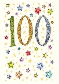 Tap to view 100th Birthday Card - Neapolitan