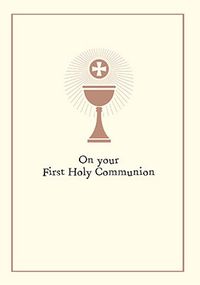 Tap to view On Your First Holy Communion Card