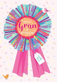 Gran Rosette Mother's Day Card