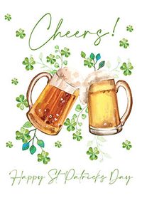 Cheers to St Patrick's Day Card