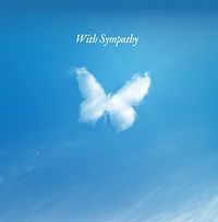 Tap to view With Sympathy Card - The Sky's The Limit